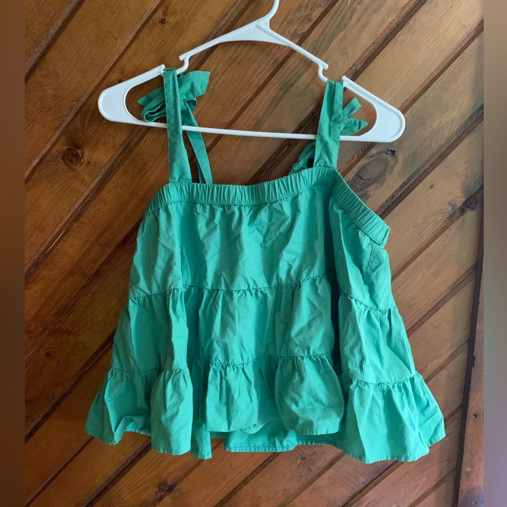 Green Tank Top